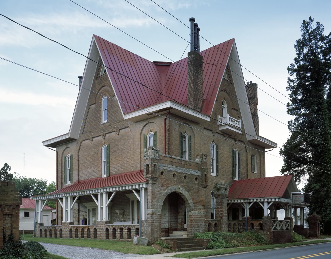 Körner's Folly, a Victorian house museum on South Main Street in Kernersville, North Carolina