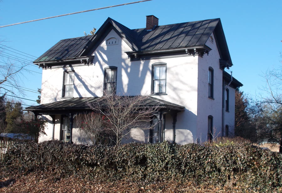 The Isaac Harrison McKaughan House, a historic residence in Kernersville, North Carolina
