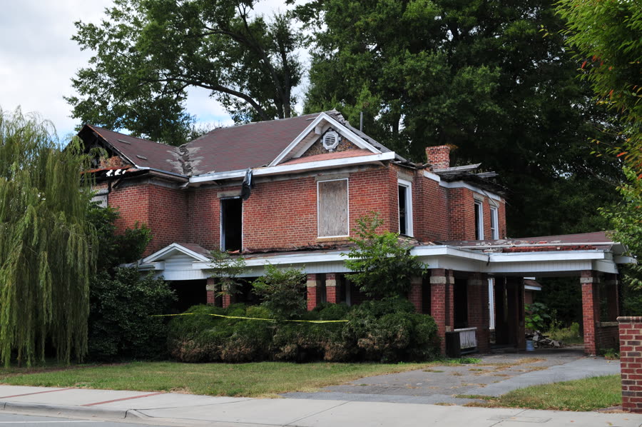 The historic Roberts-Justice House, a residence in Kernersville, North Carolina